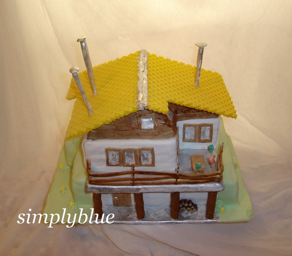 The villa 3D cake