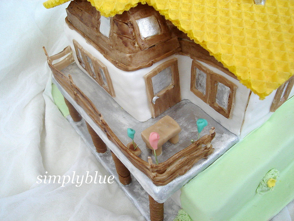 The villa 3D cake