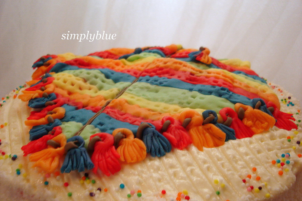 rainbow cake