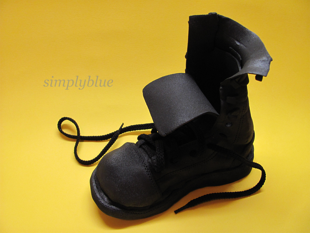 the combat boots