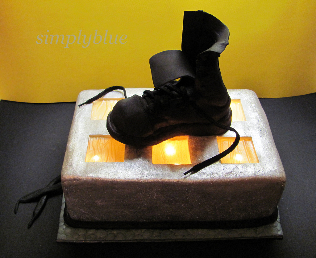 the combat boots