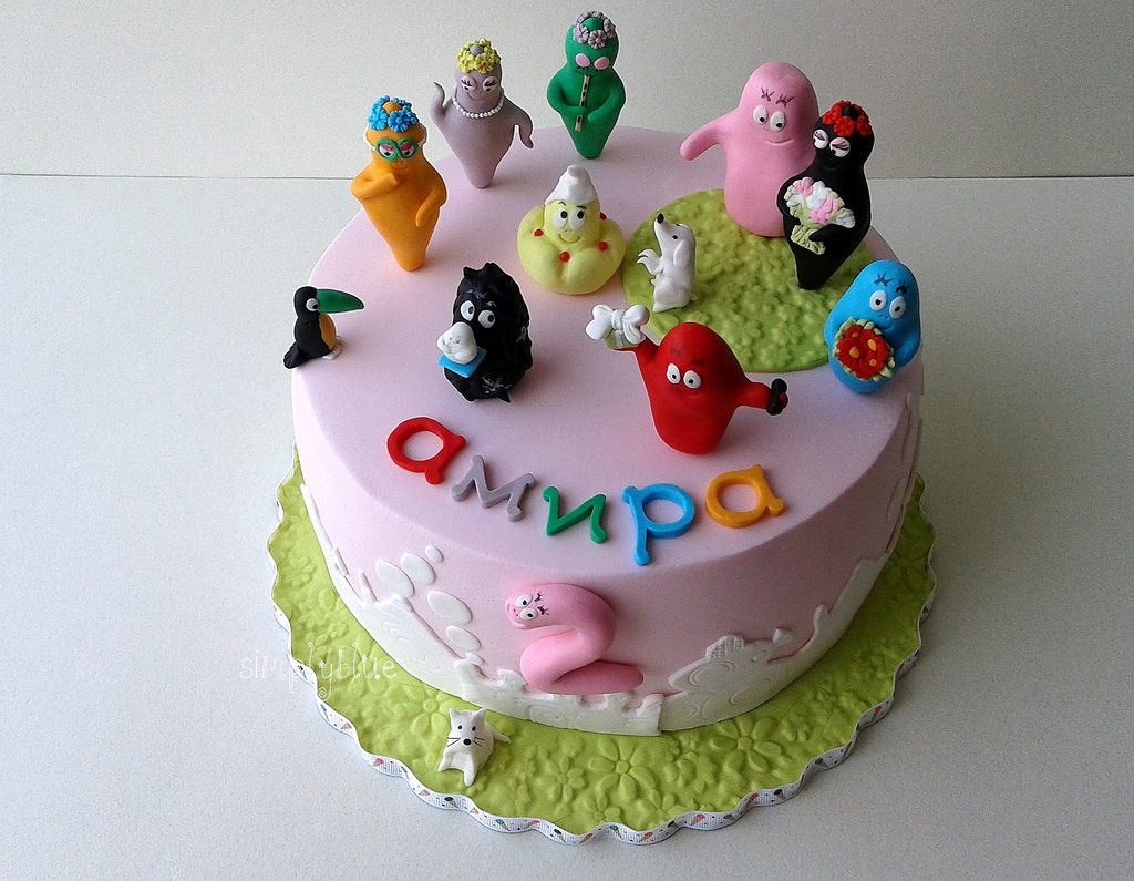 Barbapapà cake