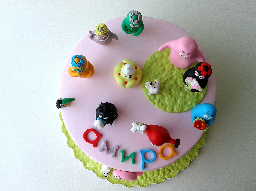 Barbapapà cake