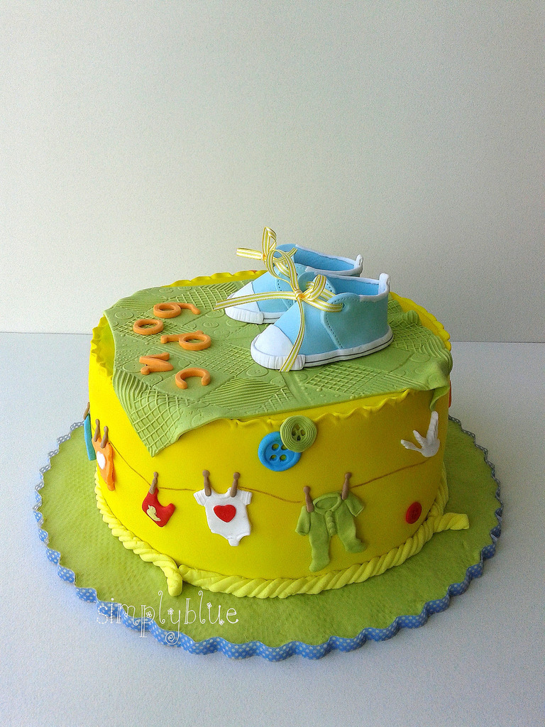 baby boy cake