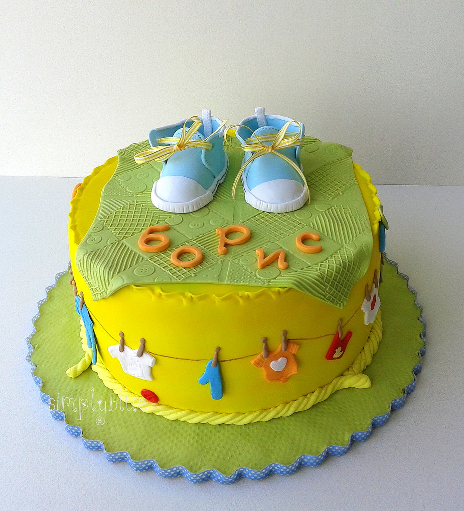 baby boy cake