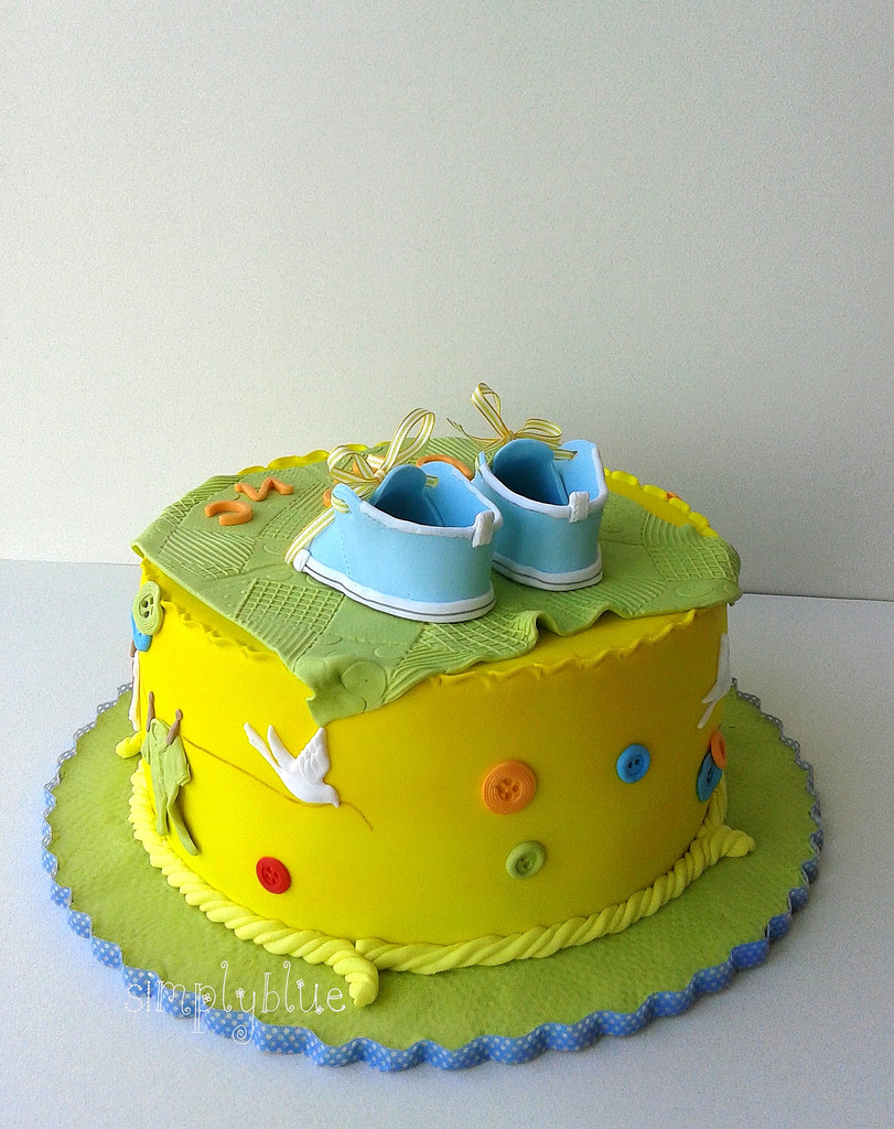baby boy cake