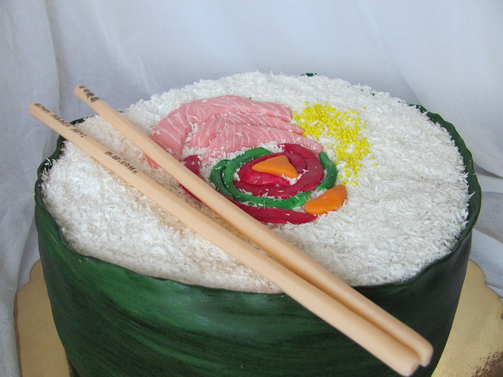sushi cake