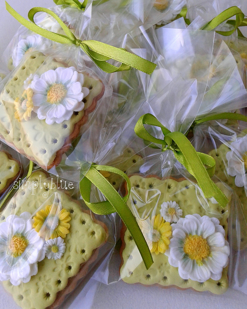 flowers cookies