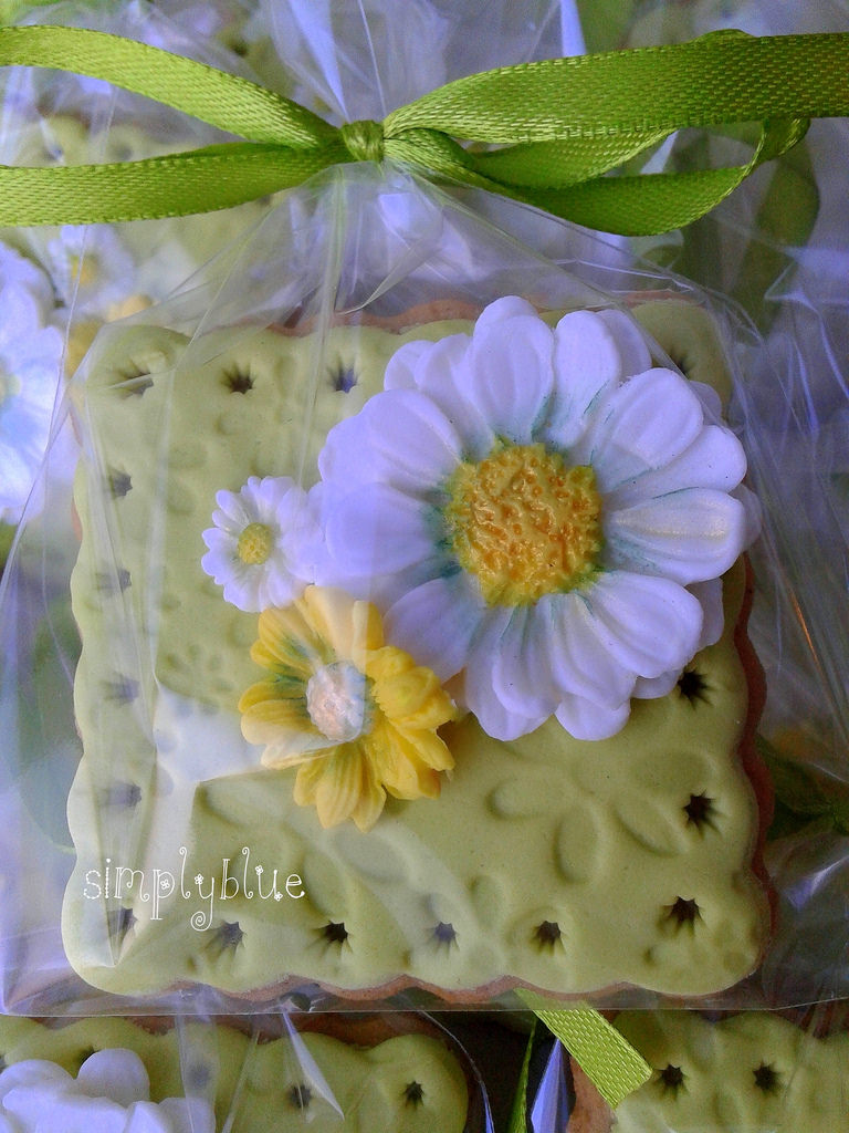 flowers cookies