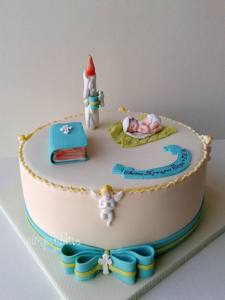 Christening cake
