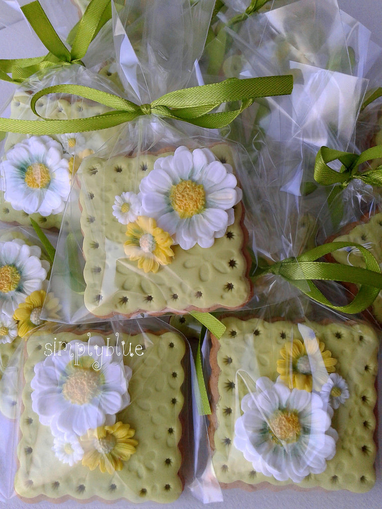 flowers cookies