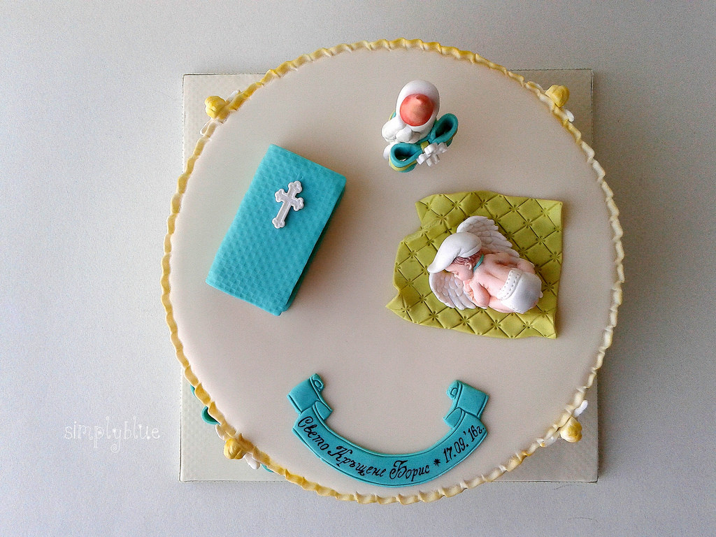 Christening cake