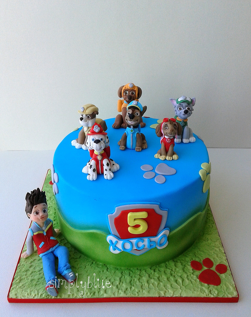 Paw patrol cake