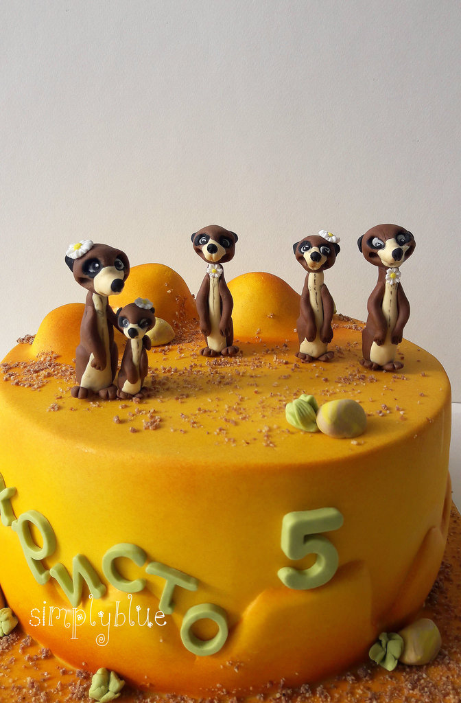 Meerkats cake