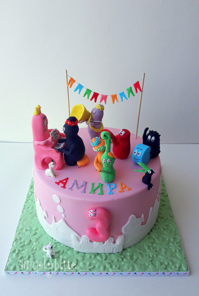 Barbapapà cake