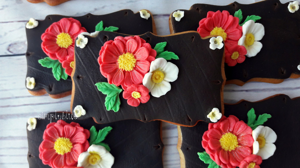 Flowers cookies