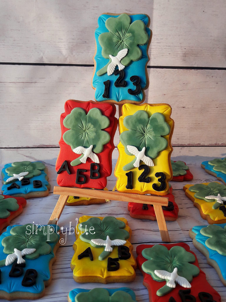 First day of school cookies