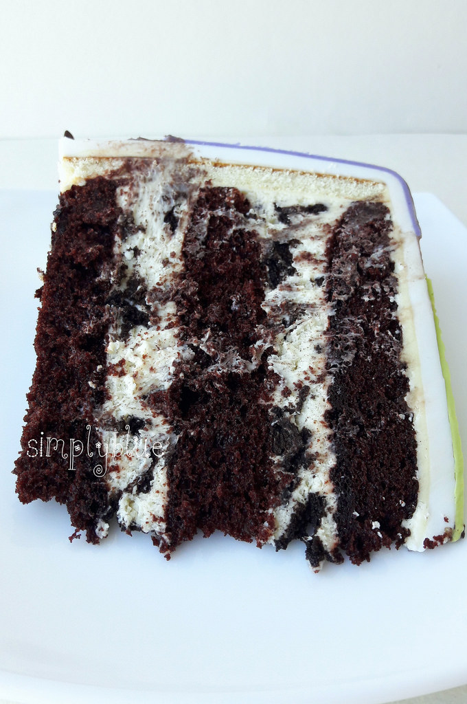 Milka-oreo cake