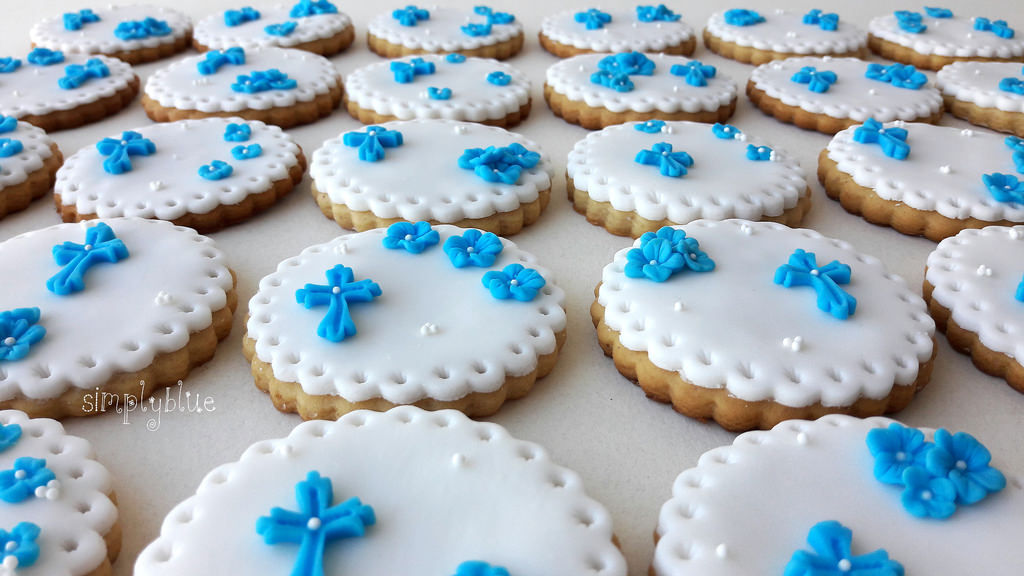 Christening cookies