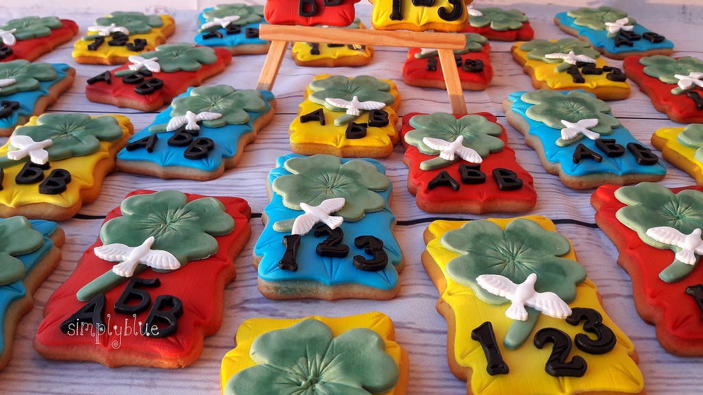 First day of school cookies