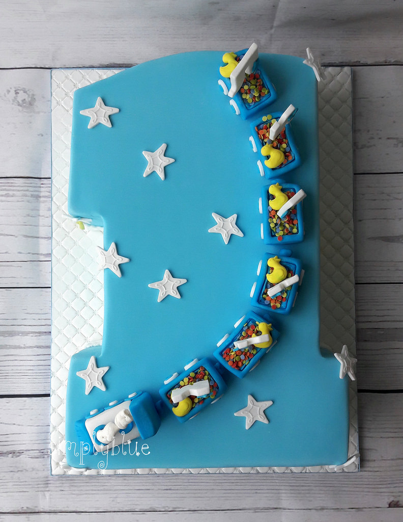 baby boy cake