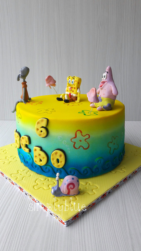 SpongeBob SquarePants cake