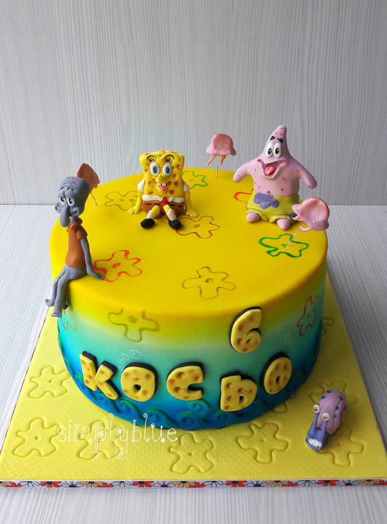 SpongeBob SquarePants cake