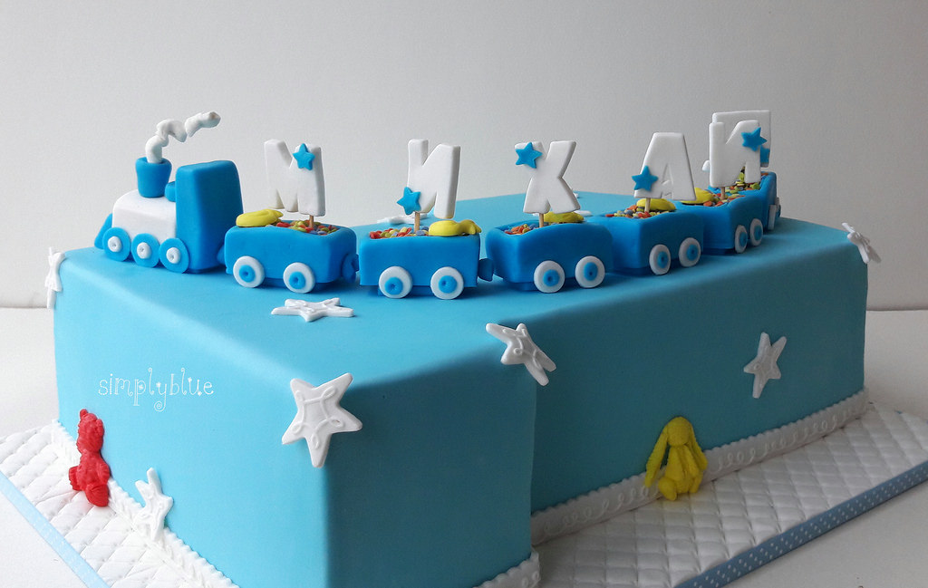 baby boy cake