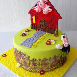 Торта трите прасенца