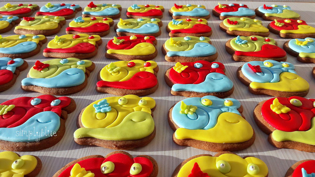 Snail cookies