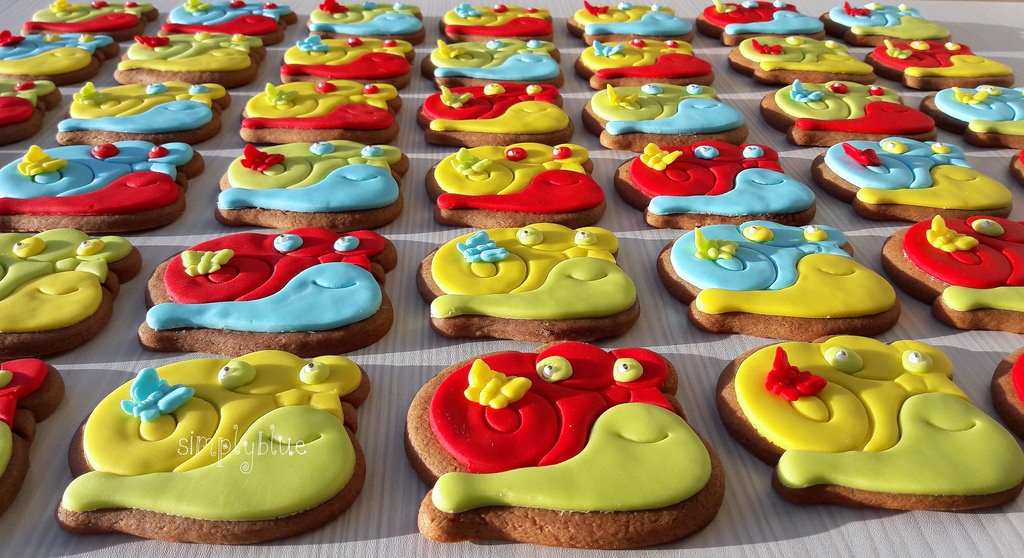Snail cookies