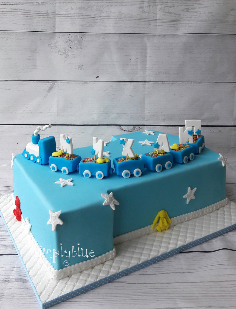 baby boy cake